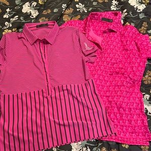 Two ladies gfore golf polos G FORE